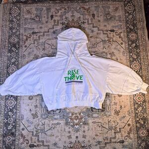 Daily Practice Anthropologie Relay Hooded Sweatshirt women’s size 2X athletic